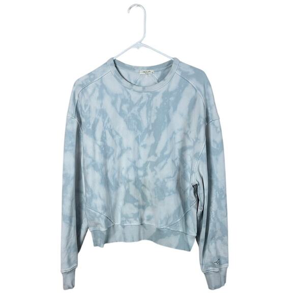 Rag & Bone Blue Tie Dye Sweatshirt size L - Picture 2 of 8